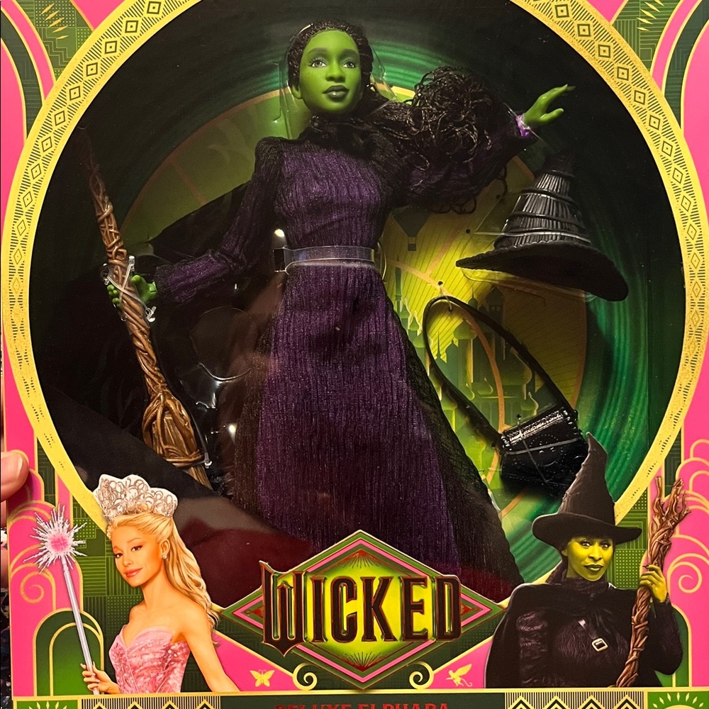 Wicked Deluxe Elphaba Doll in Original Misprint Box
